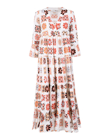 LaDoubleJ Jennifer Jane Dress LaDoubleJ Jennifer Jane Dress Vetrata Bianco DRE0114COT001VET0002