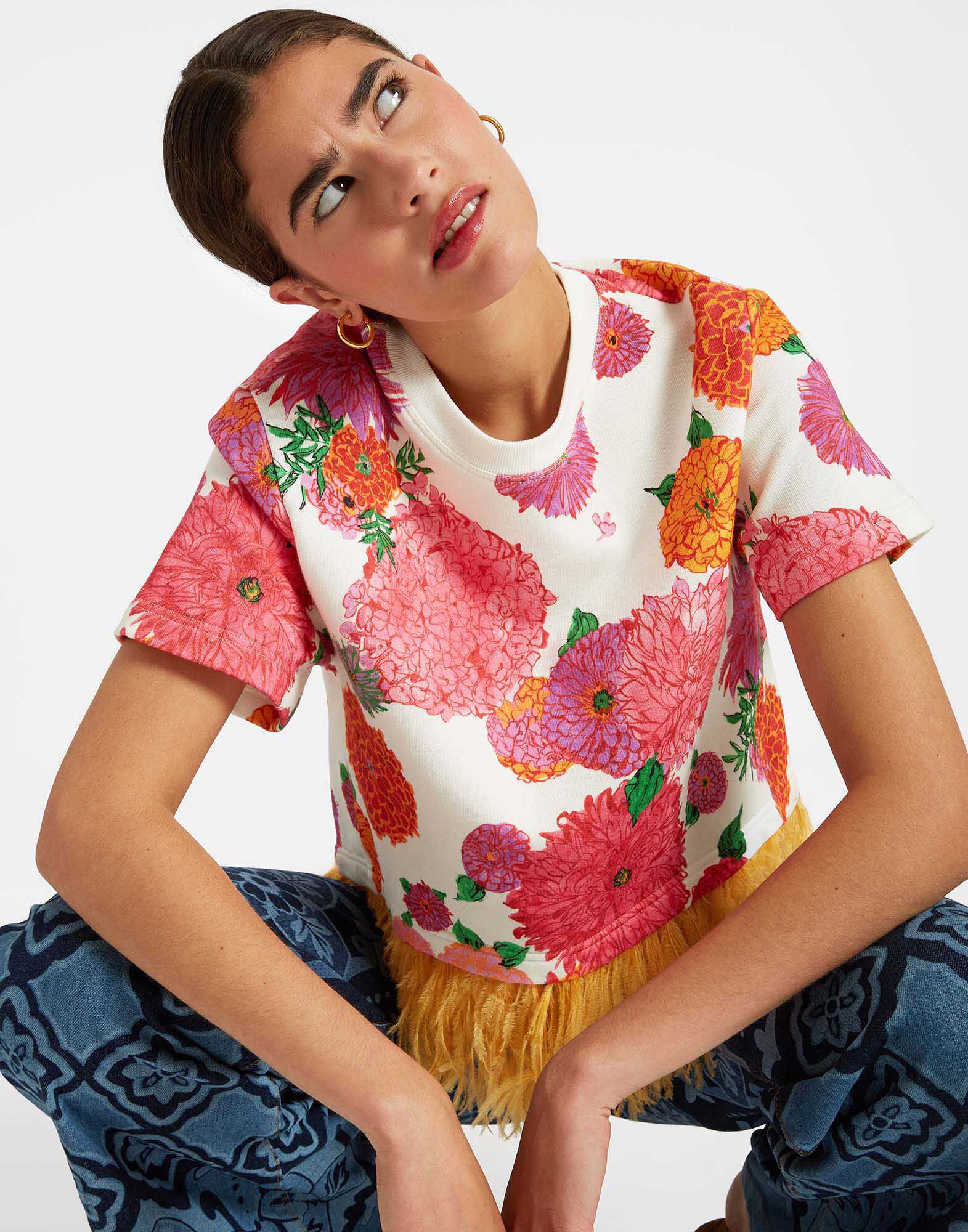 La DoubleJ La Scala Tee Gin White TSH0026JER031GYN01WH01