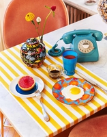La DoubleJ Dessert Plate Set of 2 La DoubleJ Dessert Plate Set of 2 Wildbird Azzurro/Arancio DIS0023CER001CER0011