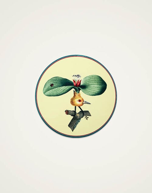 La DoubleJ Disk Placemat La DoubleJ Disk Placemat Leafflyer Pale Yellow PMT0016CRK001LEF01YE08