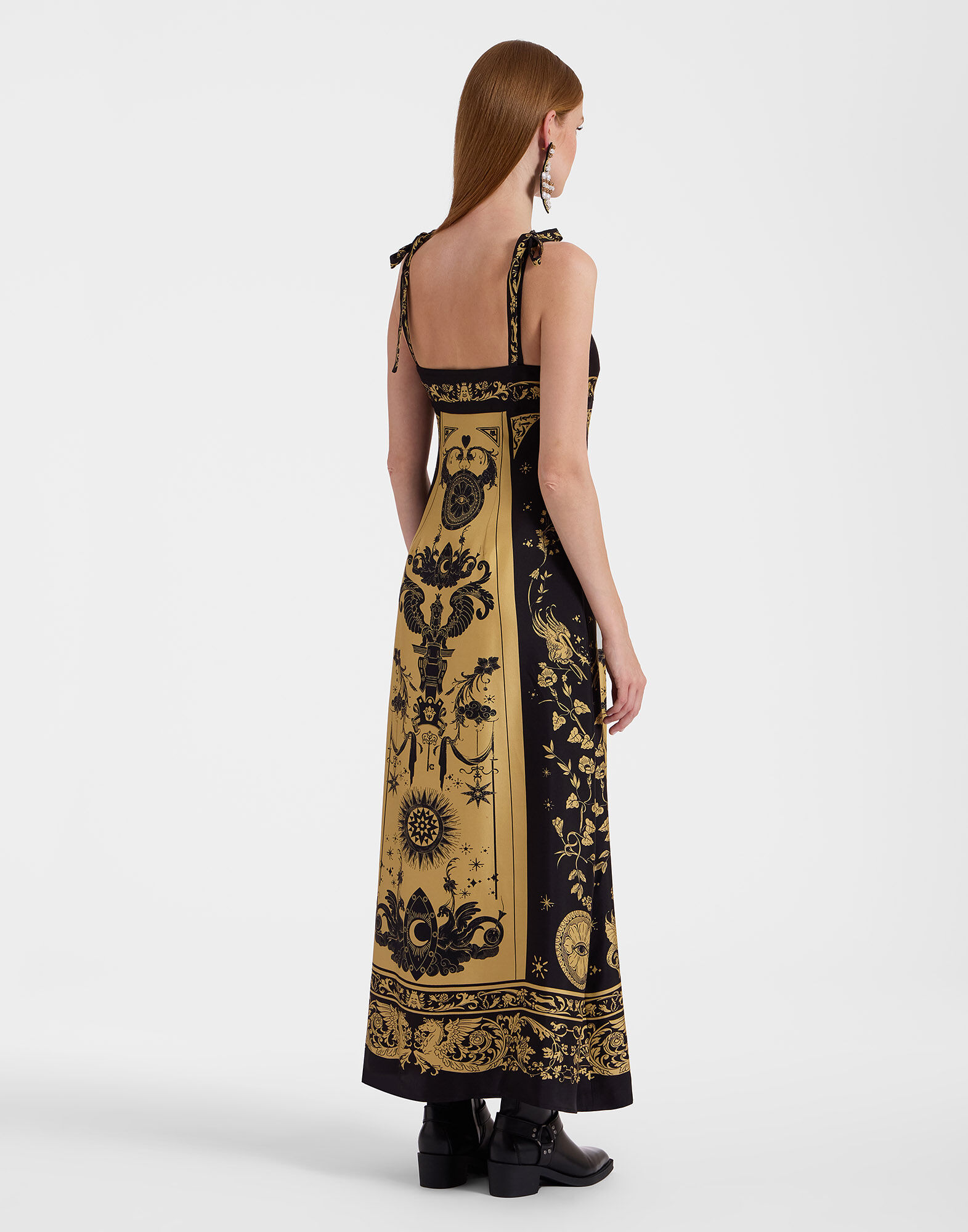 La DoubleJ La Favorita Dress Boboli Plac&eacute;e Black DRE0764SIL017BOB01BL01