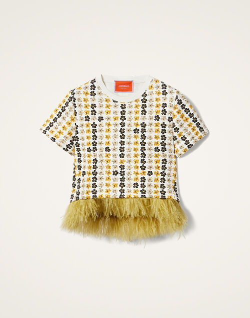 La DoubleJ La Scala Tee La DoubleJ La Scala Tee Cupid White TSH0026JER039CUP02WH01