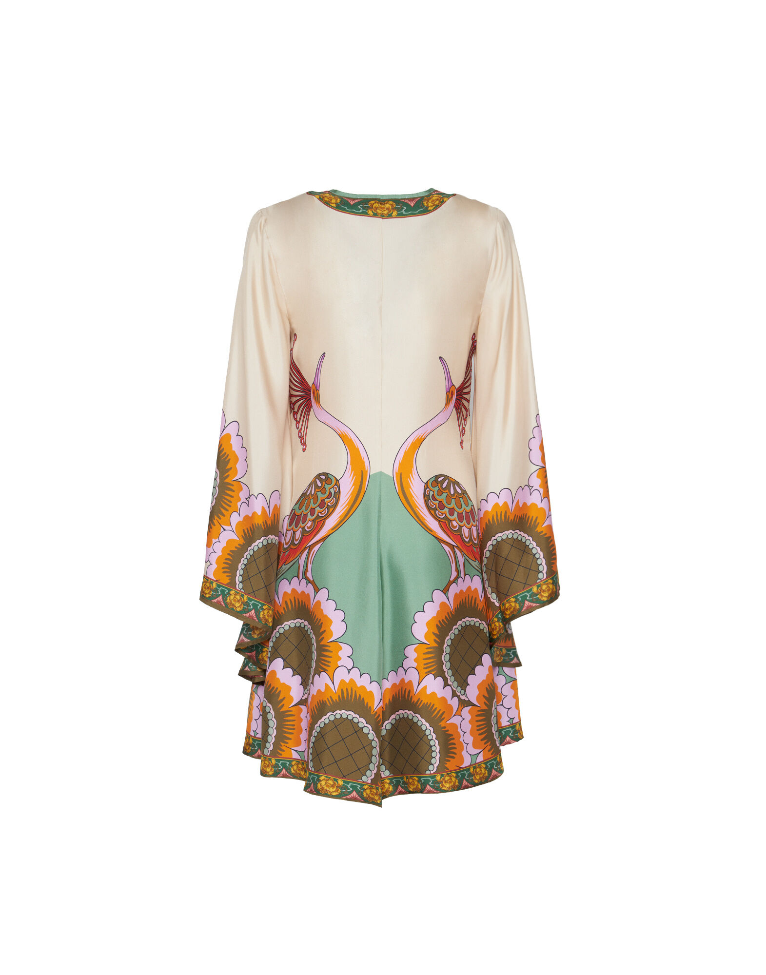 La DoubleJ Mini Magnifico Dress Taormina Plac&eacute;e Militare DRE0575SIL006LRT01GR12