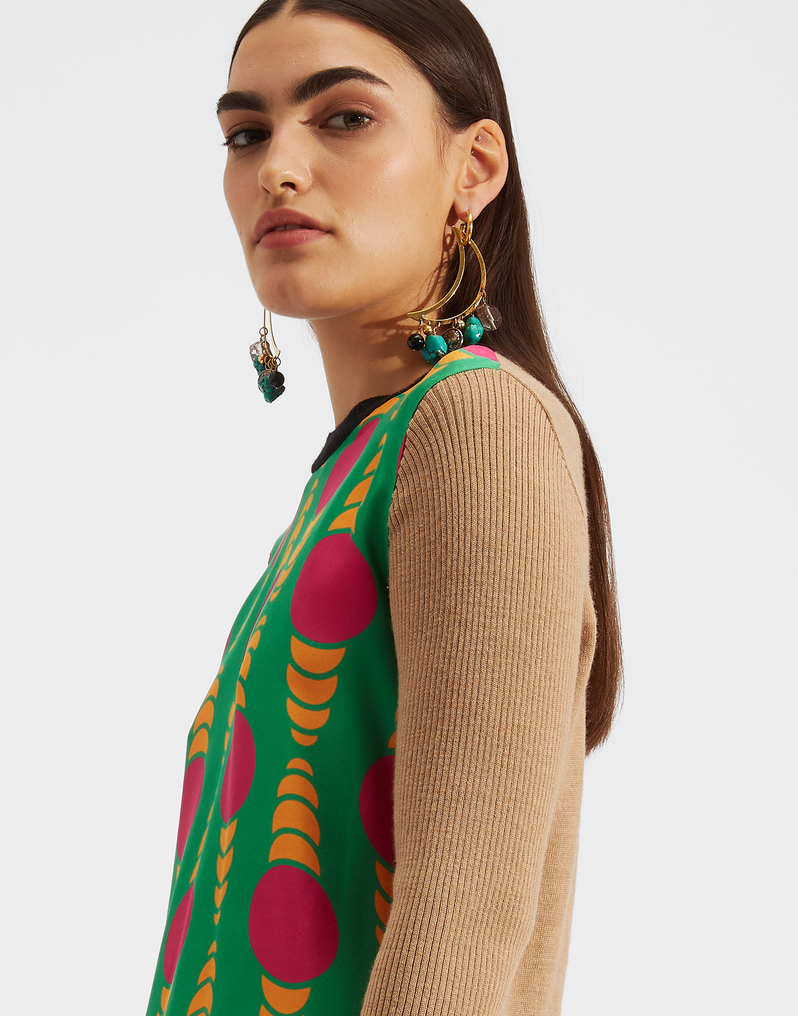 LaDoubleJ Gemini Sweater LaDoubleJ Gemini Sweater Lava Lamp PUL0006KNI005LAV0001