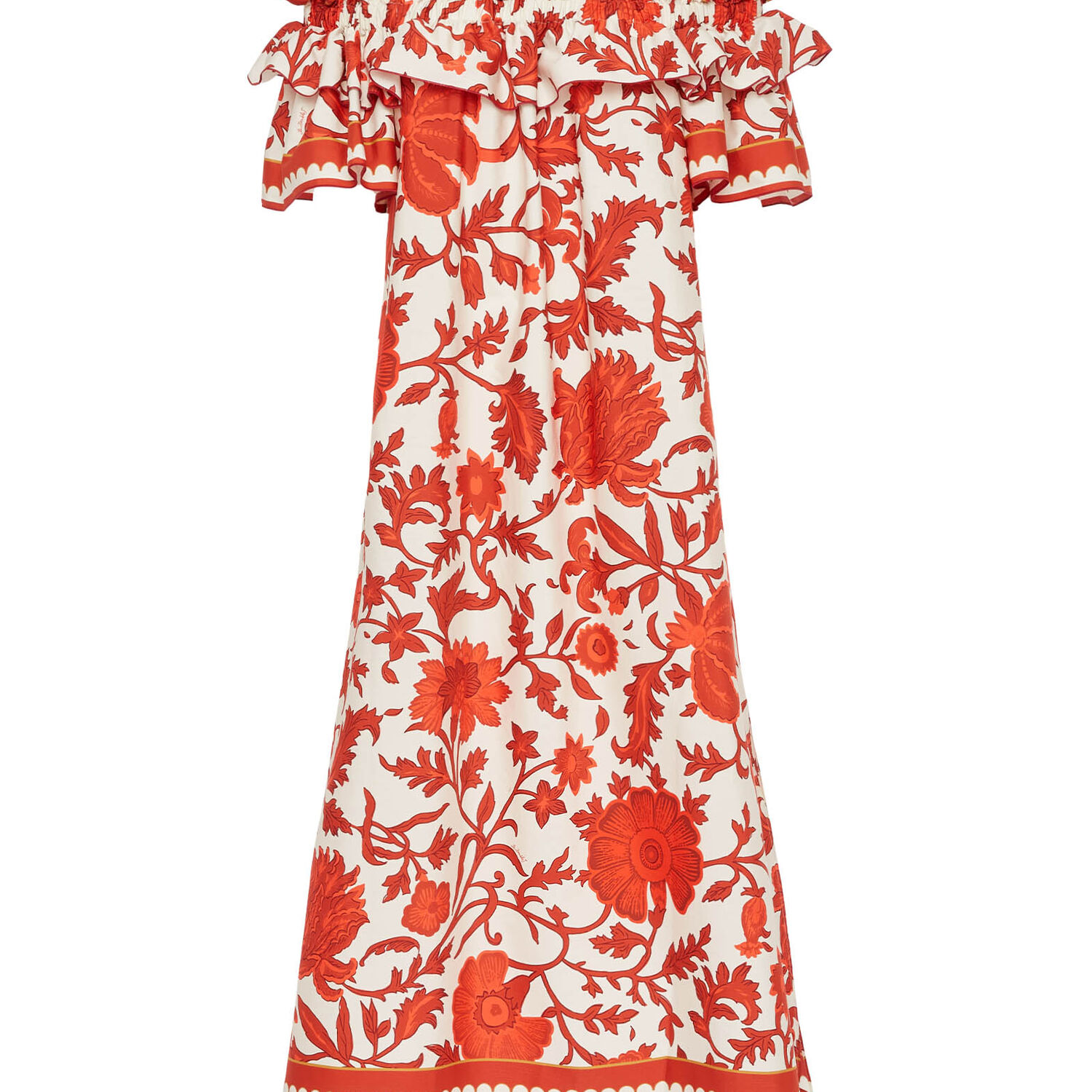 La Doublej Breakfast Dress In Dragonflower Red