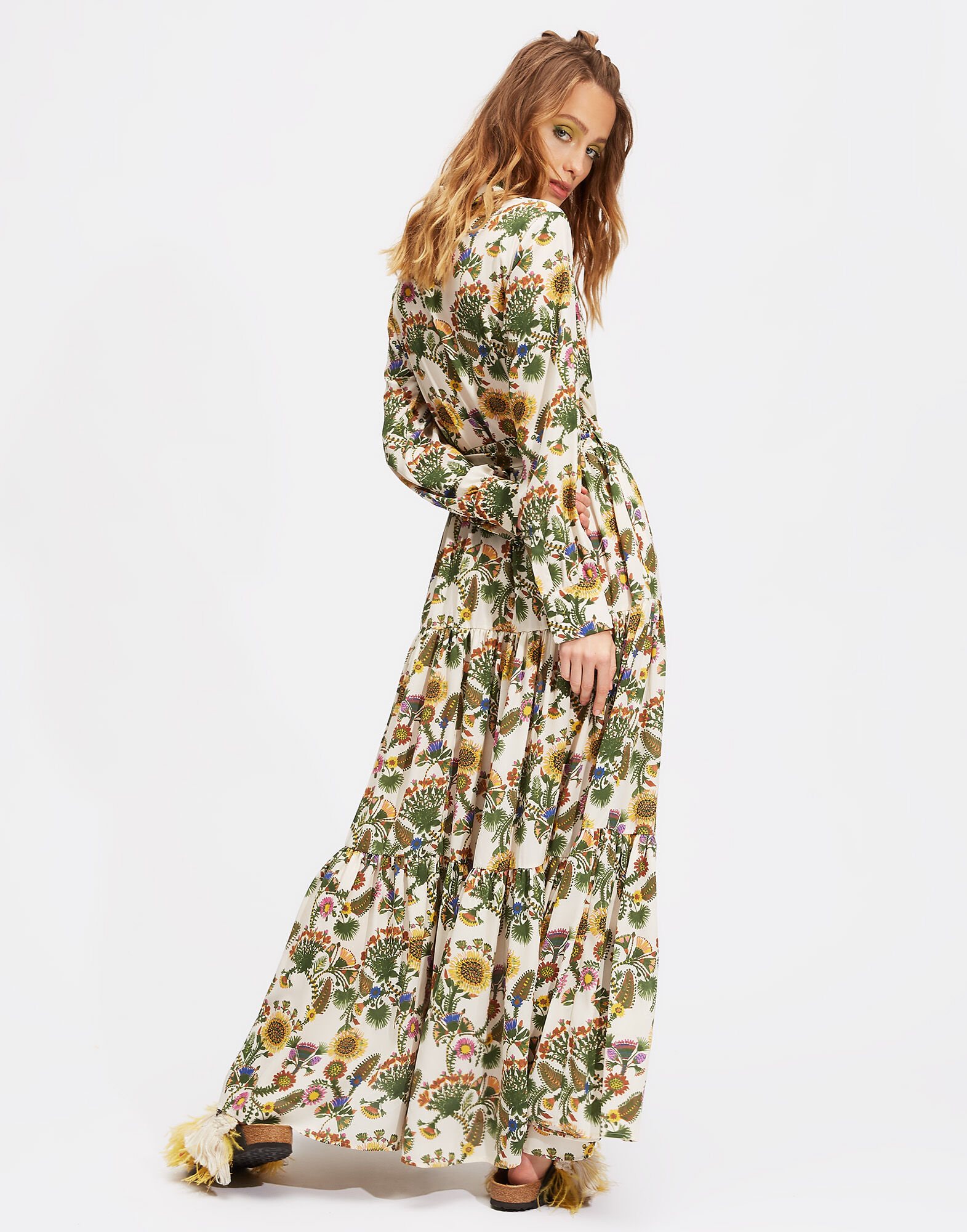 LaDoubleJ Bellini Dress Thistle DRE0016DBG001THI0001