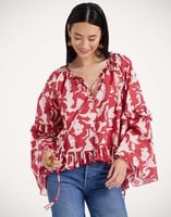 La DoubleJ Boho Blouse La DoubleJ Boho Blouse Mamma Red TOP0149COT003MAM01RE01