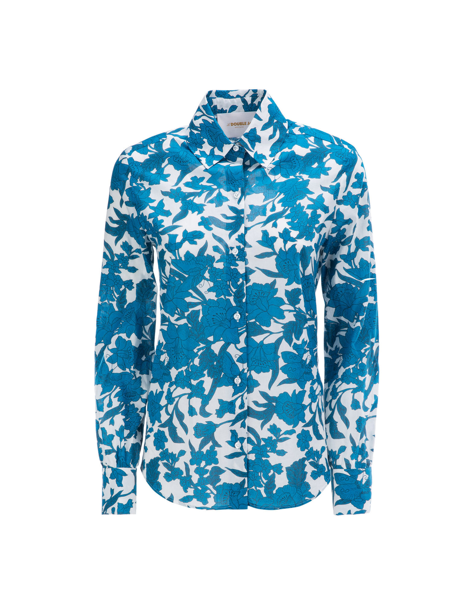 LaDoubleJ Voile Shirt Lilium Blu SHI0007COT003LIL0002