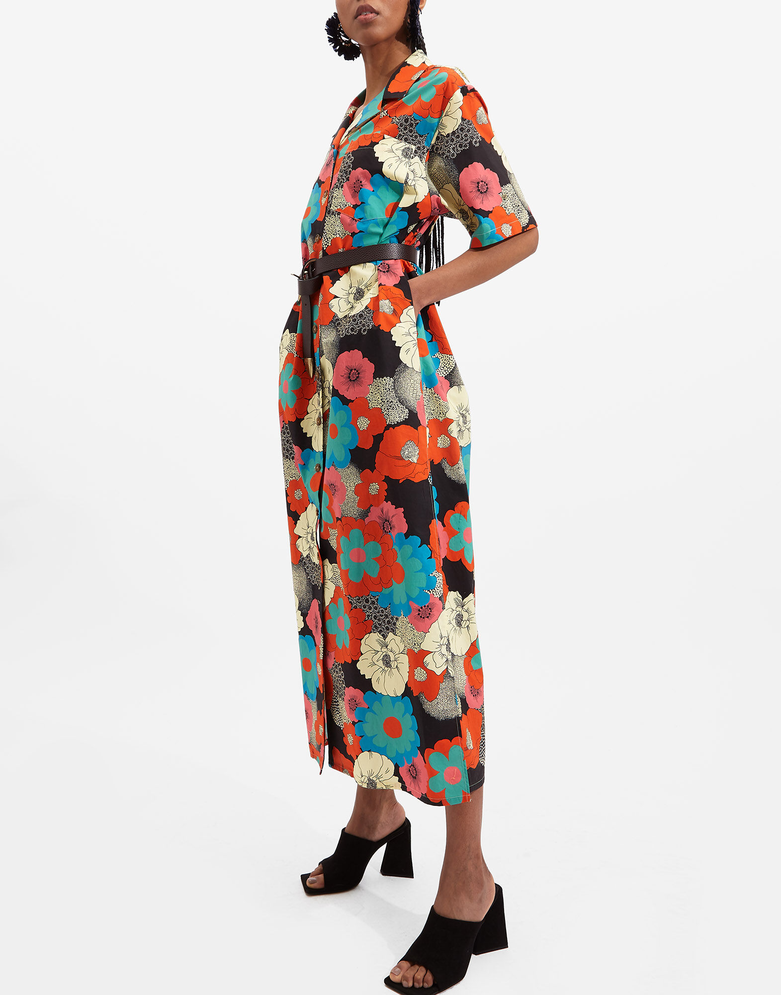 La DoubleJ Bowling Dress Ice Poppy DRE0340COT001ICP0001