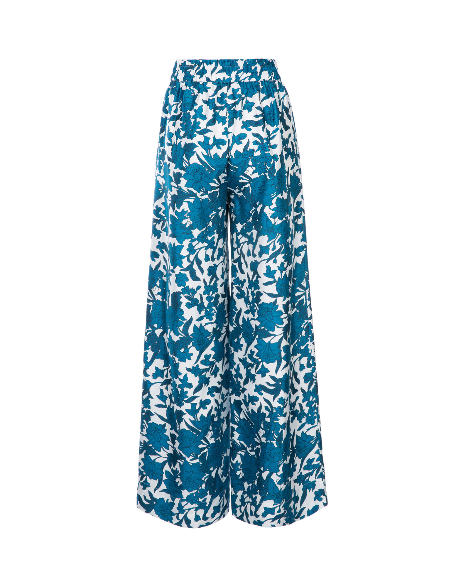 LaDoubleJ Palazzo Pants Lilium Blu TRO0003SIL001LIL0002