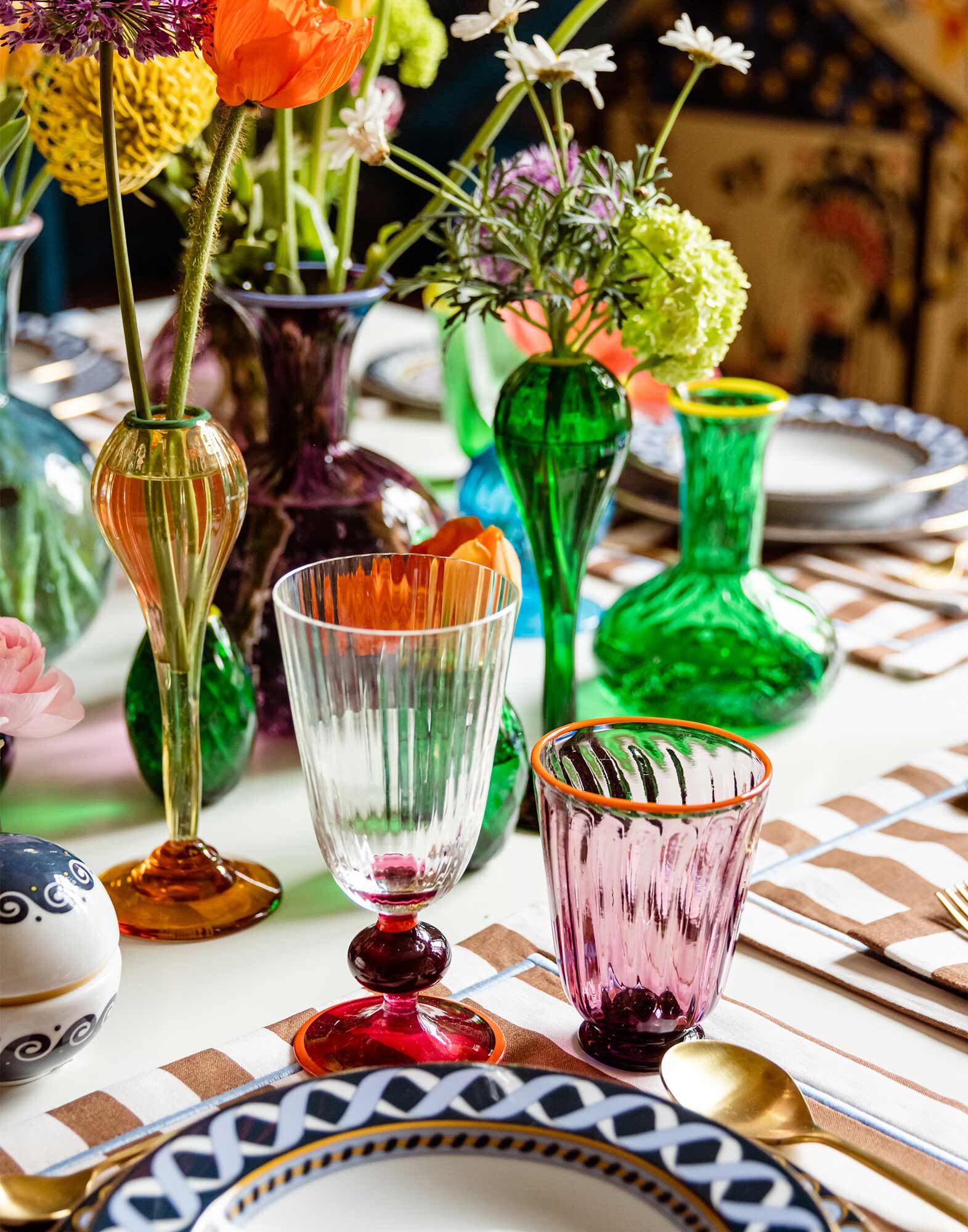 La DoubleJ Perfetto Glass Red GLA0021MUR001RED0001