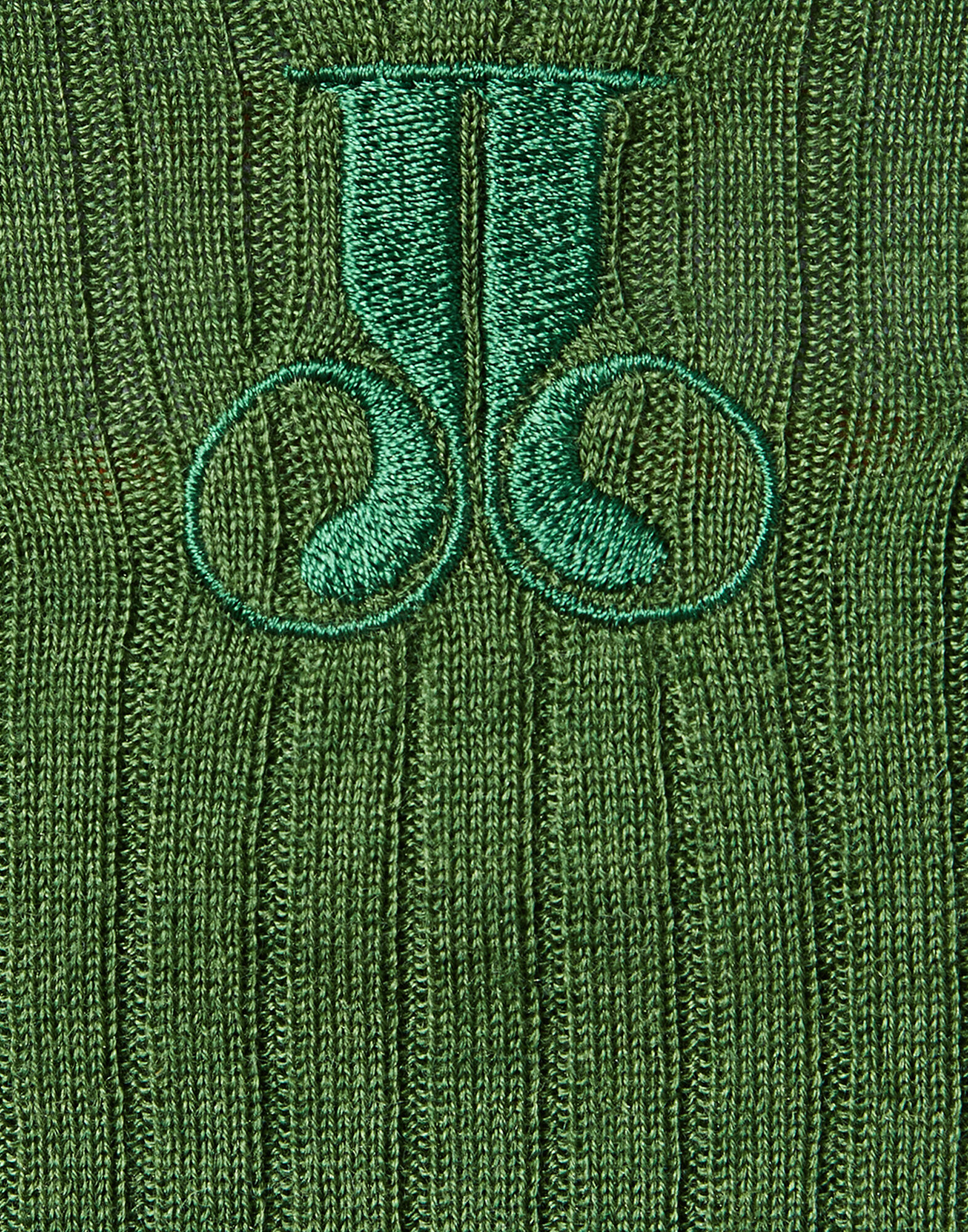 La DoubleJ High Kick Top Color Block Military Green & Pink PUL0167KNI091VA412GR02