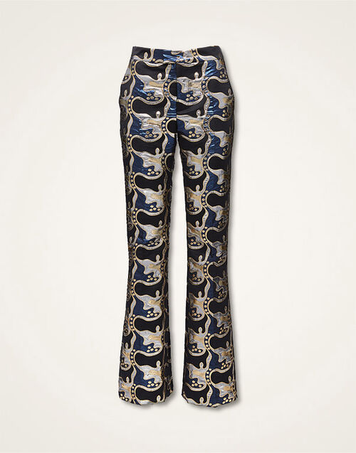 La DoubleJ Saturday Night Pants Spritz Blu TRO0030JAC040SPR0002