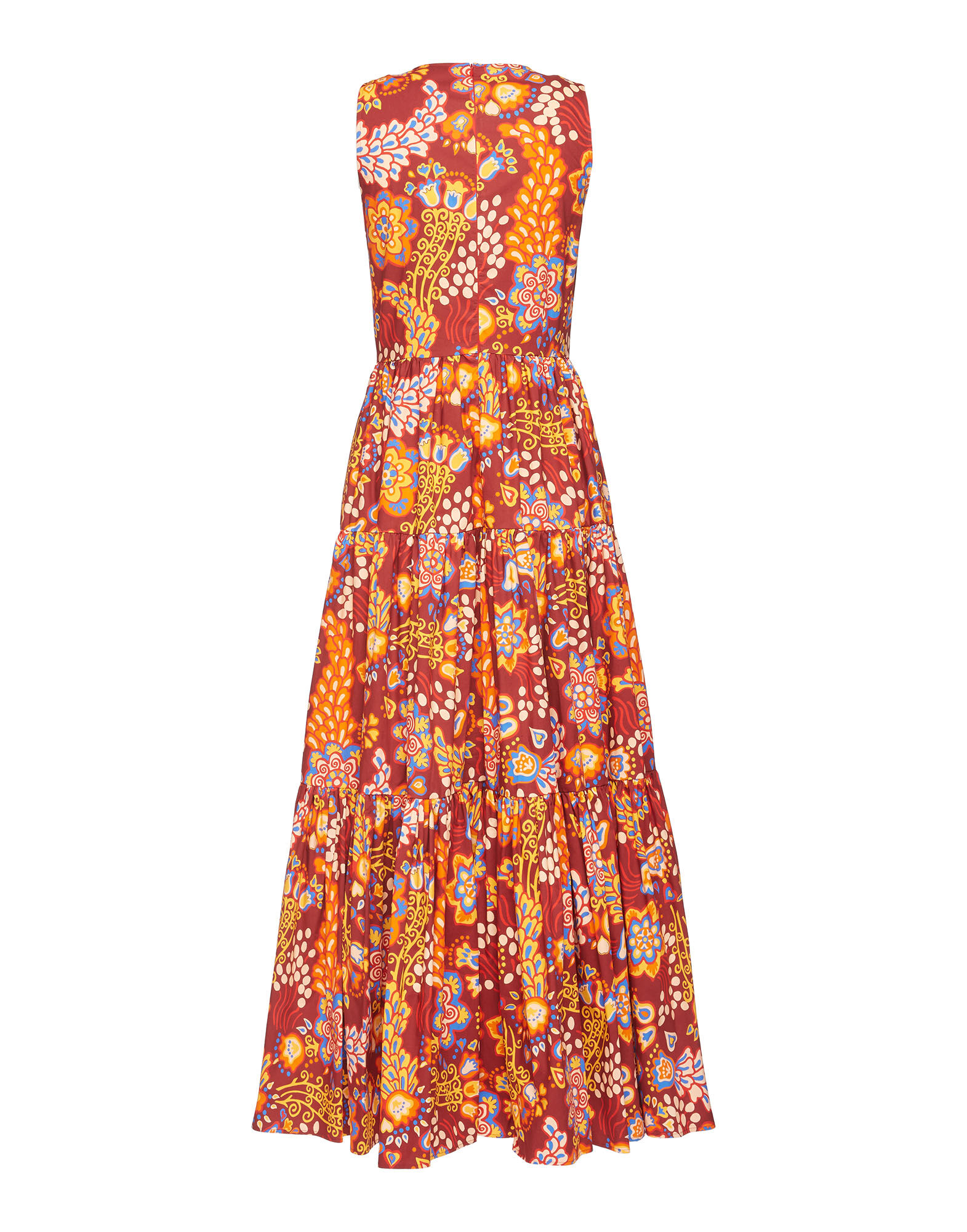 La DoubleJ Sleeveless Big Dress Taranta DRE0185COT001TAR0001