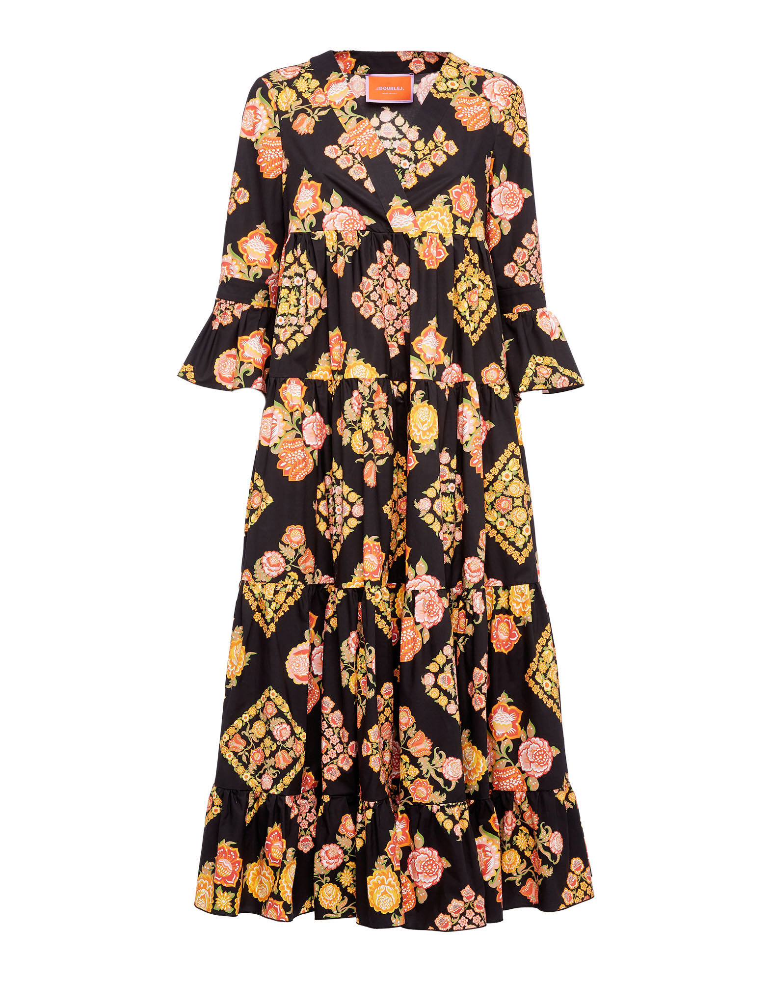 La DoubleJ Jennifer Jane Dress Cowgirl Nero DRE0114COT001COW0002