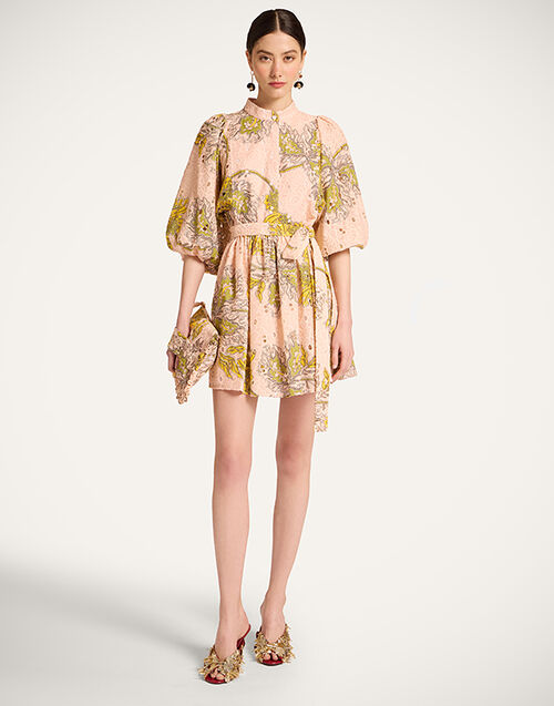 La DoubleJ Mini Portofino Dress Swathe Pink DRE0751EMB031SWA01PI01