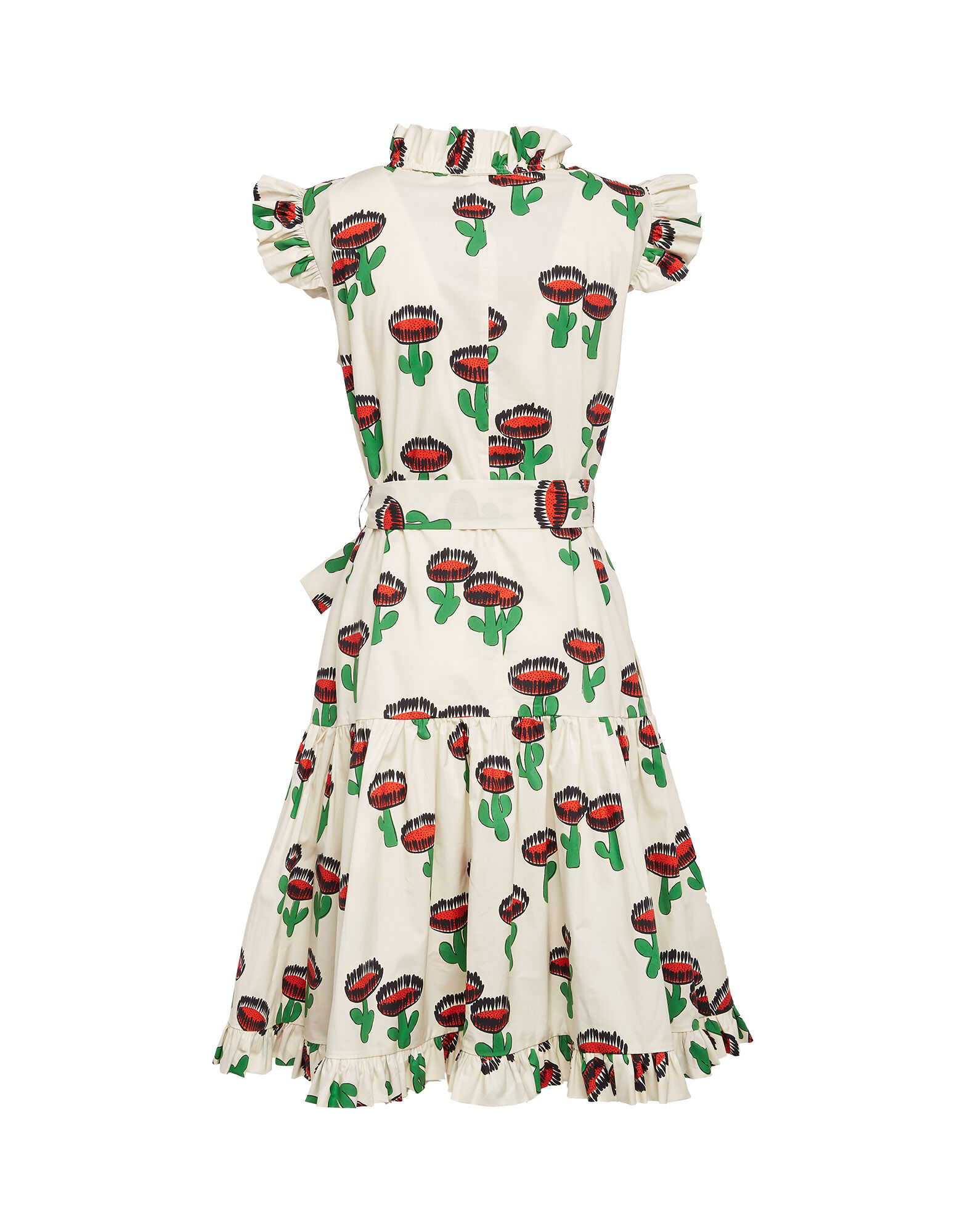 LaDoubleJ Short And Sassy Dress Chirpy Cactus DRE0003COT001CHI0001