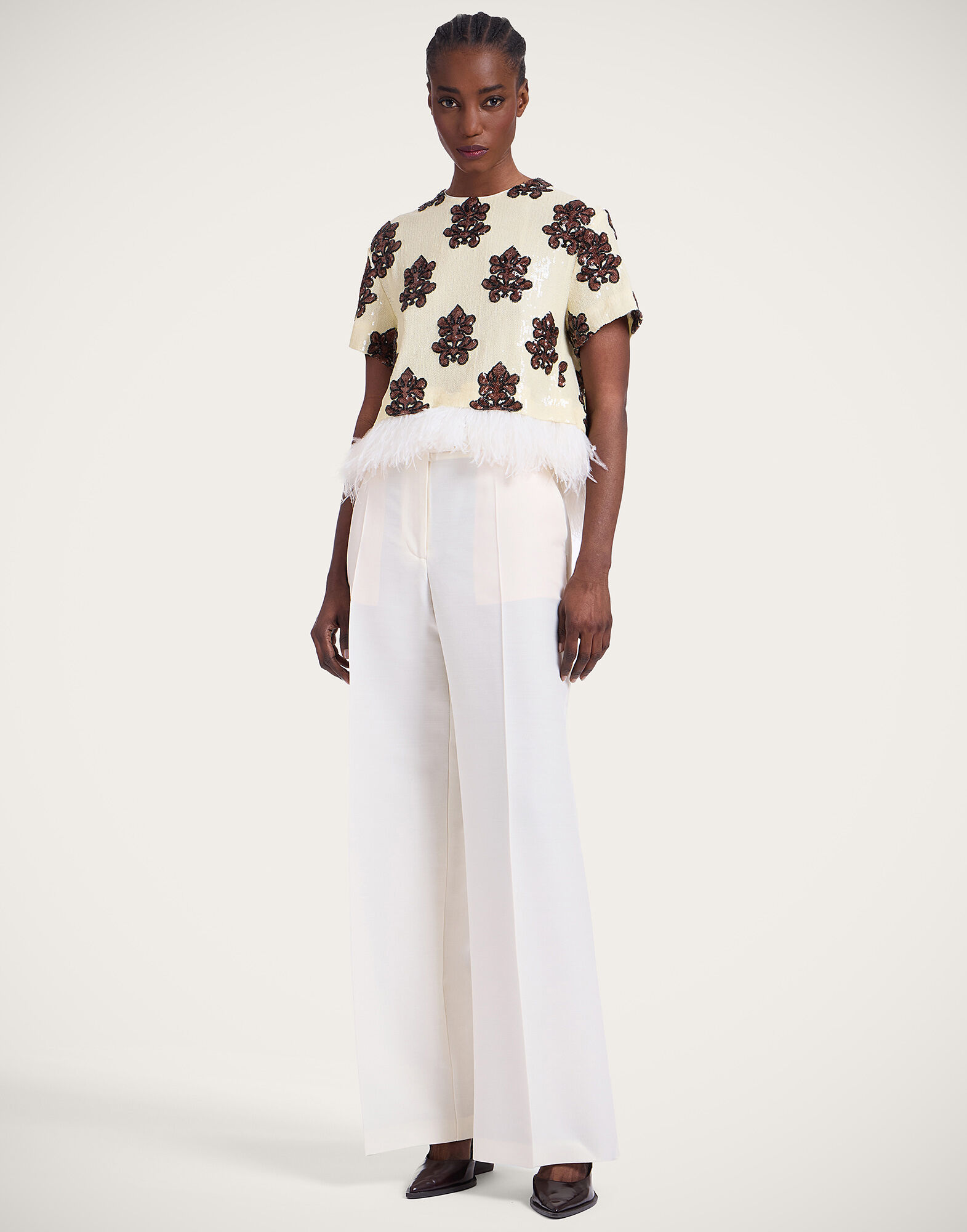 La DoubleJ La Scala Tee Herald Pink TSH0040PAI006HRL04PI01