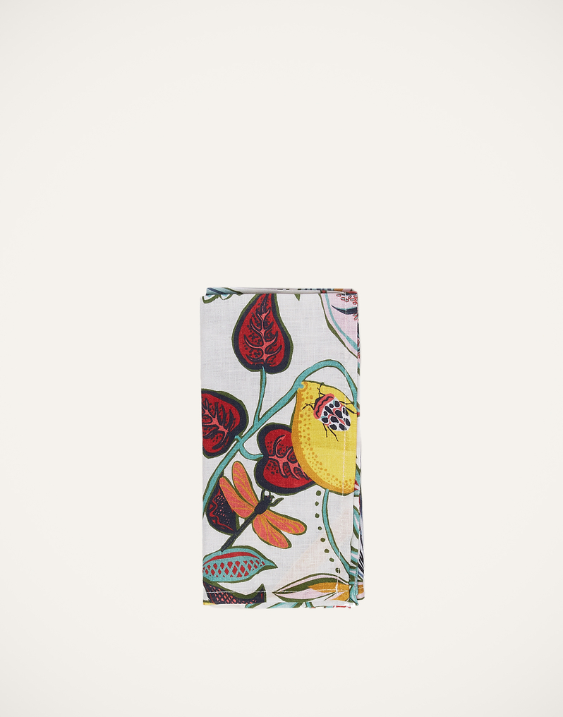 La DoubleJ Large Napkins Set Of 2 La DoubleJ Large Napkins Set Of 2 Botanical NAP0006LIN001BOT0005
