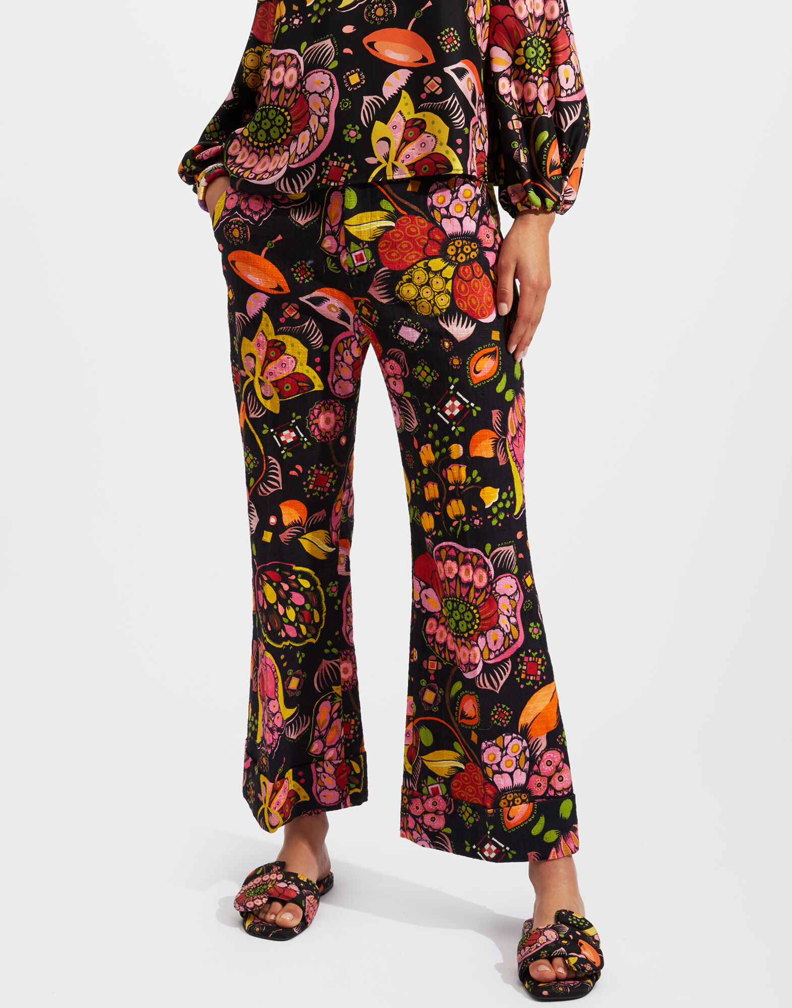 La DoubleJ Hendrix Pants Eden TRO0014COT005EDE0001