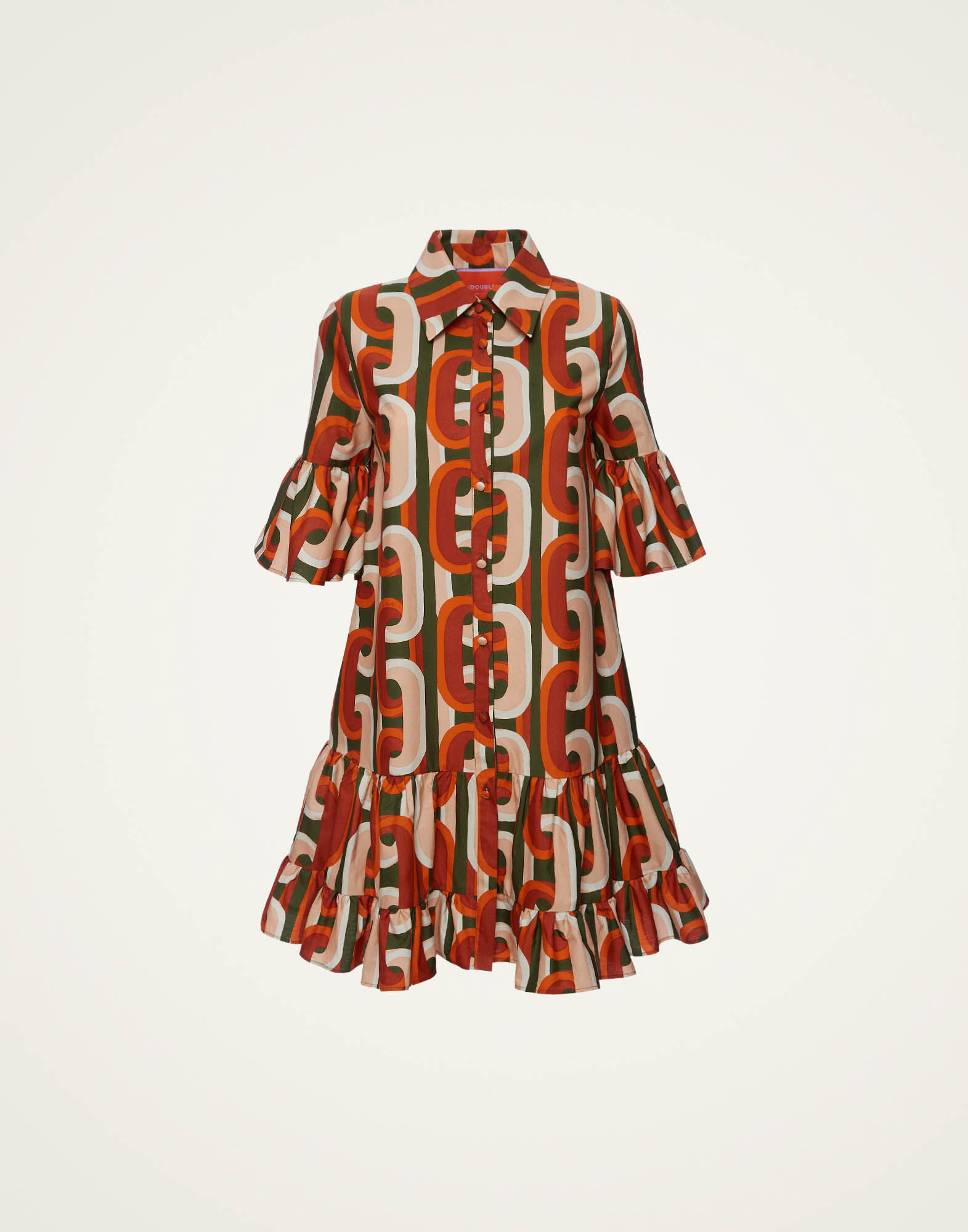 La DoubleJ Choux Dress Prometheus Pale Pink DRE0193COT039EUS01PI02