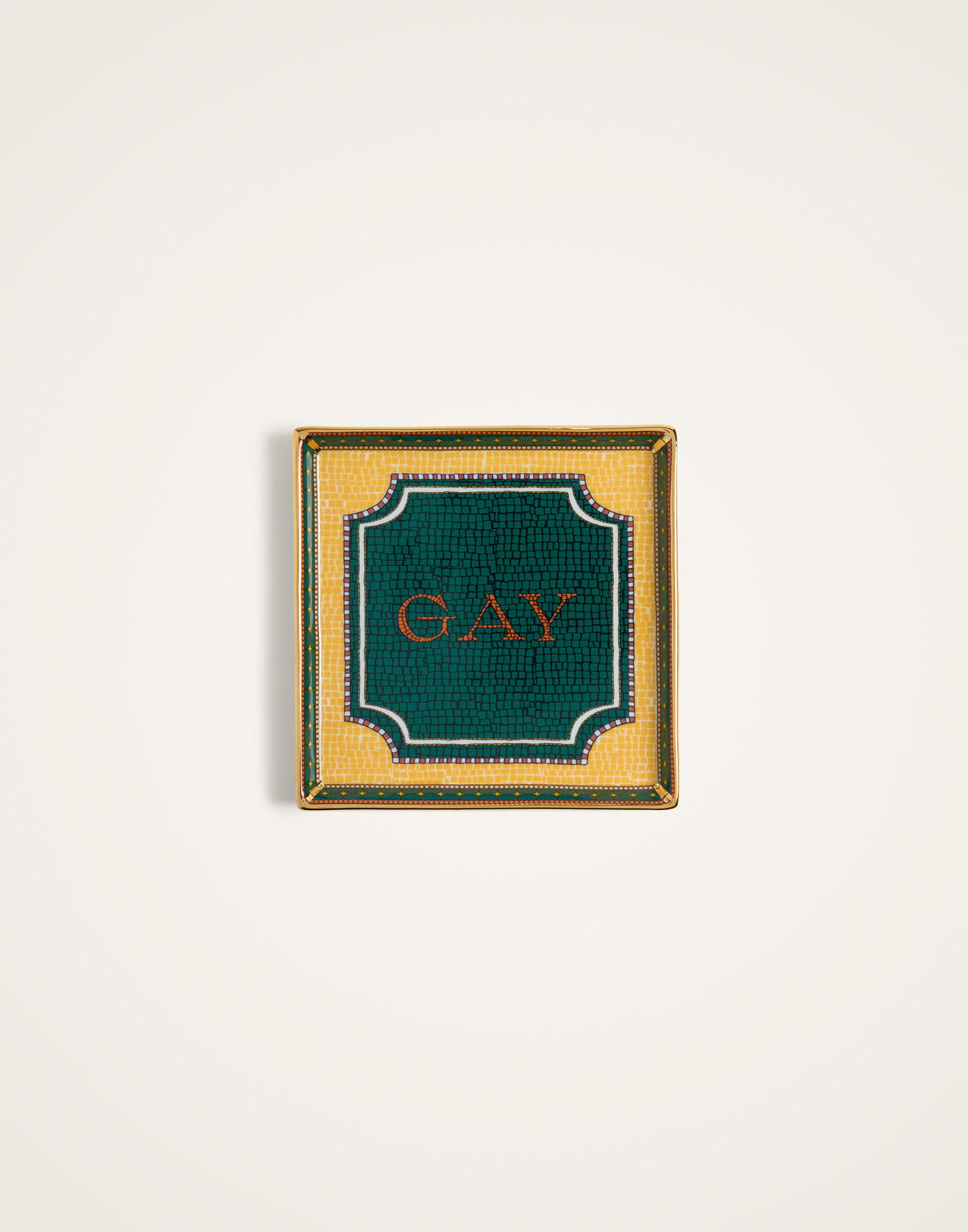 La DoubleJ Mini Tray Gay Green TRI0011CER001GAY01GR02