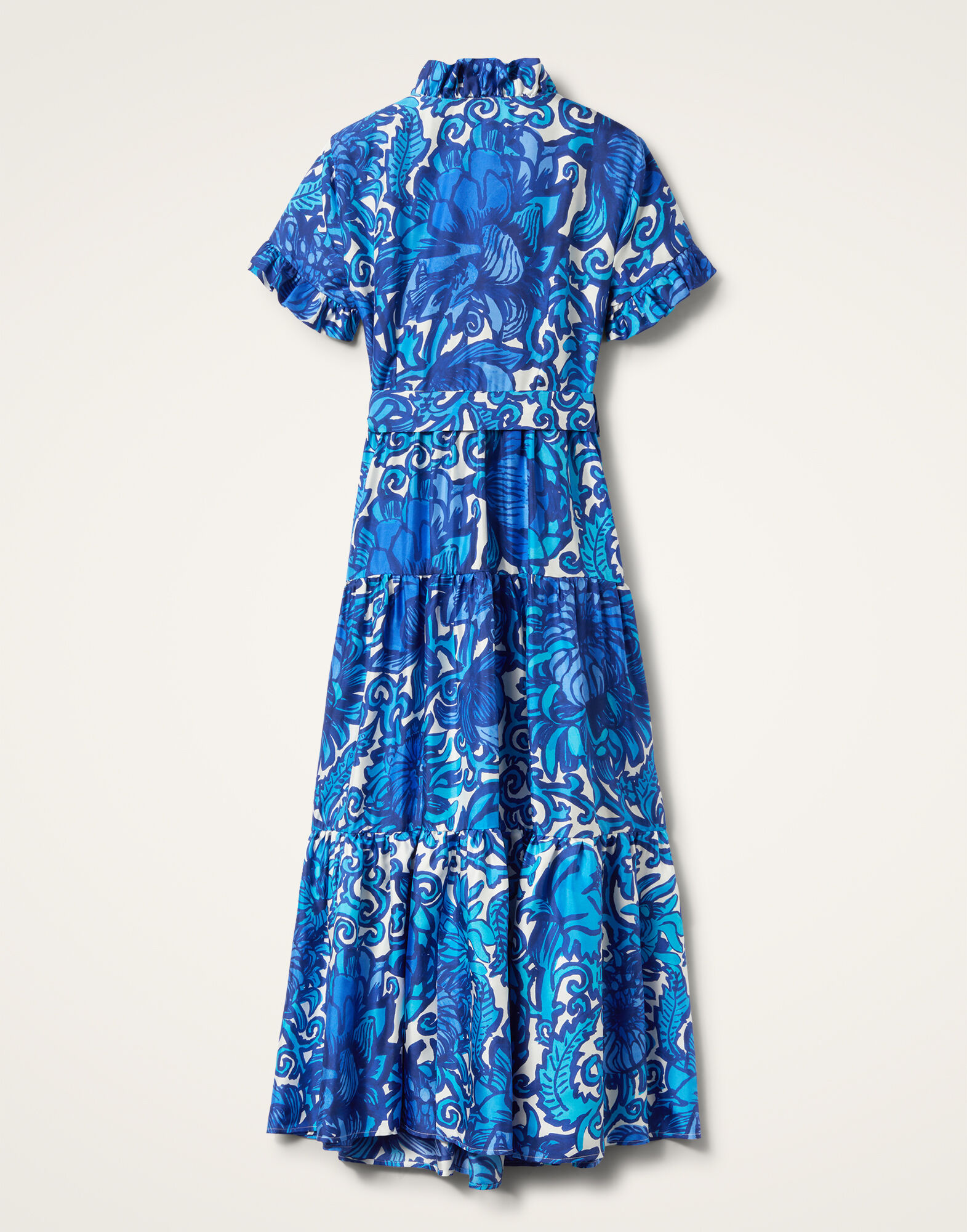 La DoubleJ Long And Sassy Dress Anemone DRE0017SIL001ANE01BU03