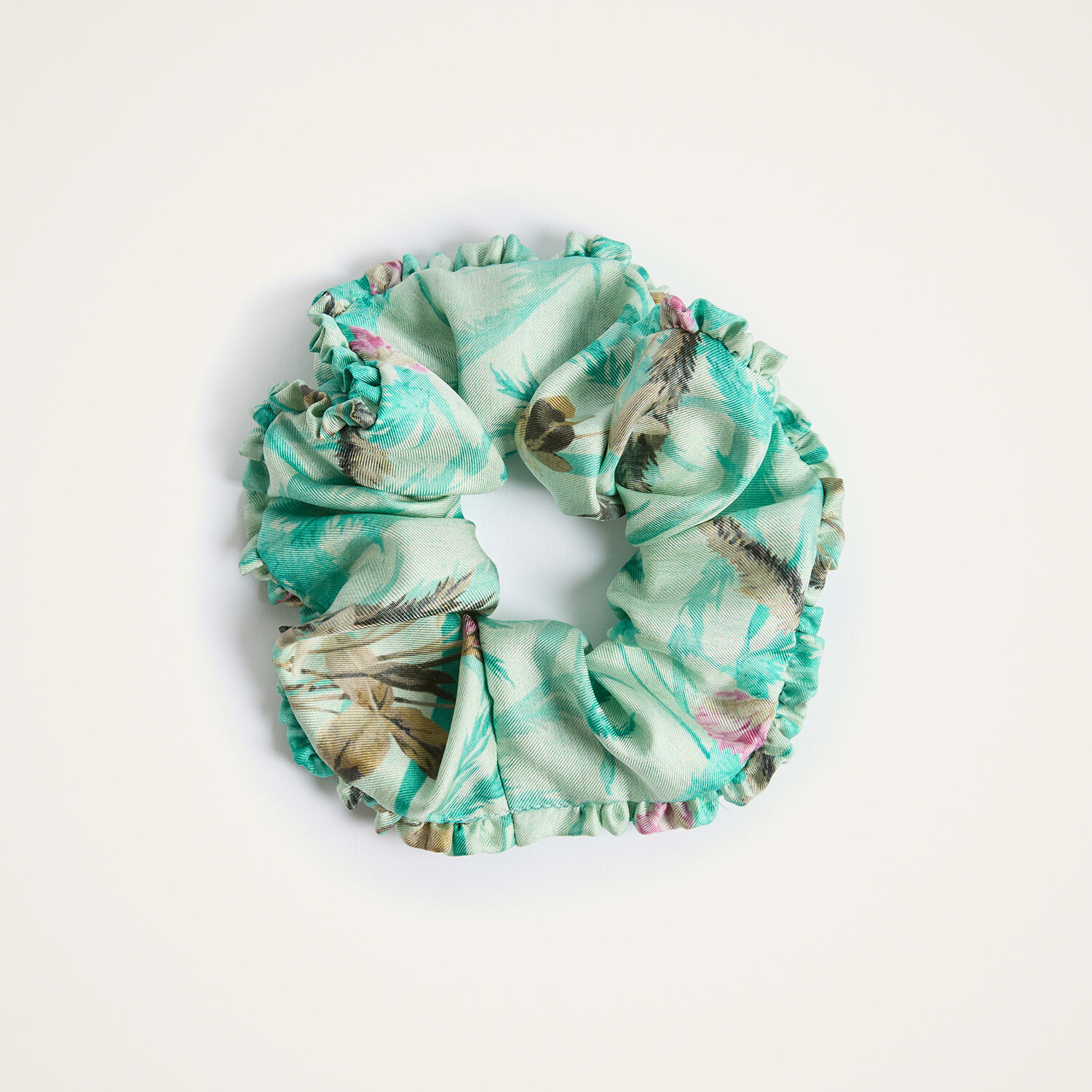 La Doublej Scrunchie Set In Mixed Prints
