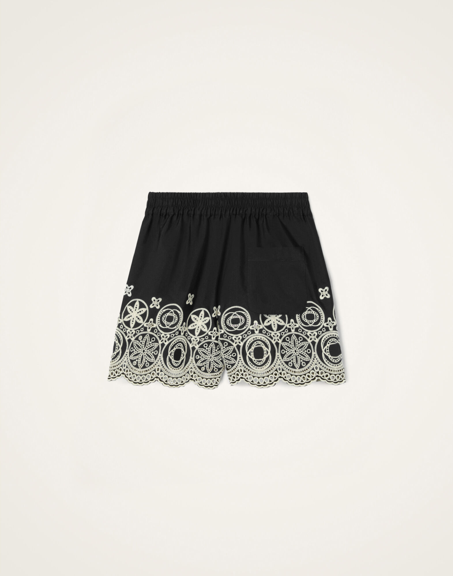 La DoubleJ Pull-Up Shorts Eclipse Solid Black TRO0161SAN006ECL03BL01