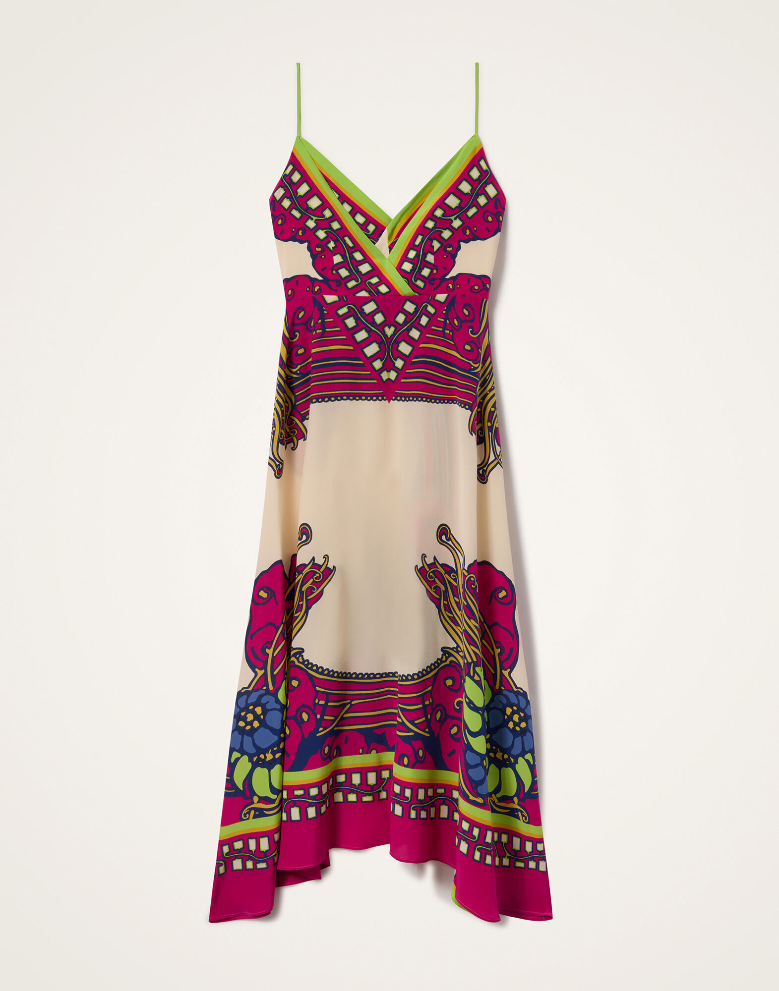 La DoubleJ Turn Around Dress Lemuria Plac&eacute;e Pink DRE0905CRE002LEM02PI01