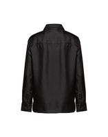 La DoubleJ Boy Shirt La DoubleJ Boy Shirt Solid Black SHI0001SIL001BLA0011