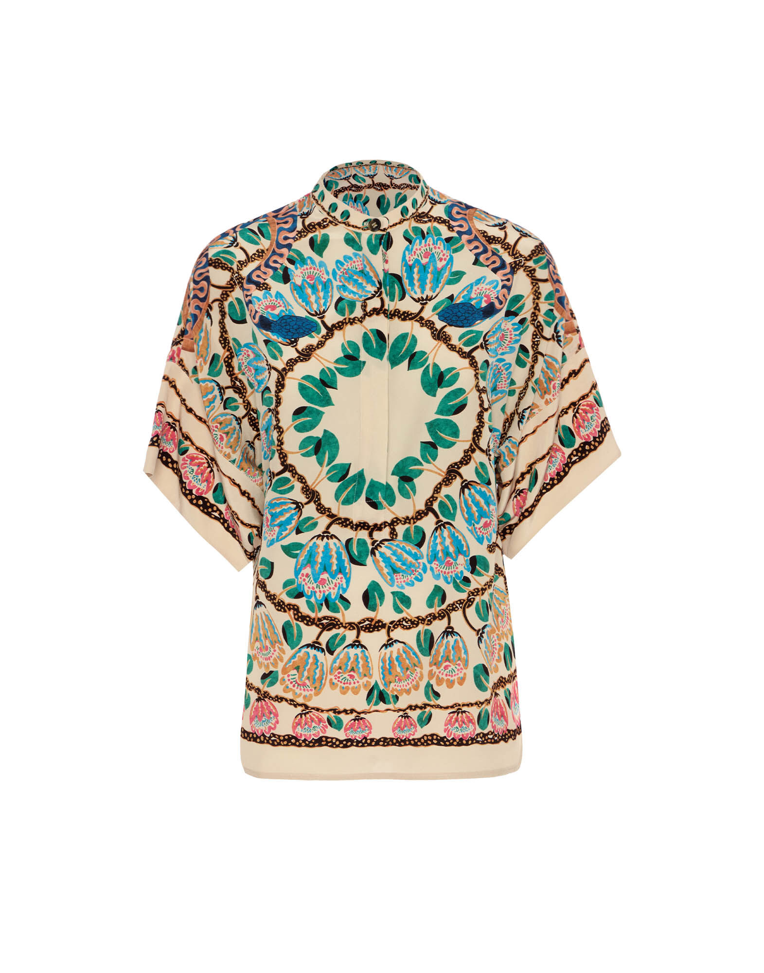 elu♡エル オーロラブラウスAurora blouse ホワイト M トップス