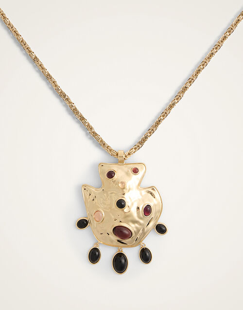 La DoubleJ Super Amulet 24k Gold Plate NEC0030BRA003SOLIDYE05