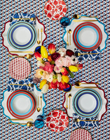 La DoubleJ Medium Tablecloth (180x280) La DoubleJ Medium Tablecloth (180x280) Cubi Blu TBC0002LIN001CUB0004