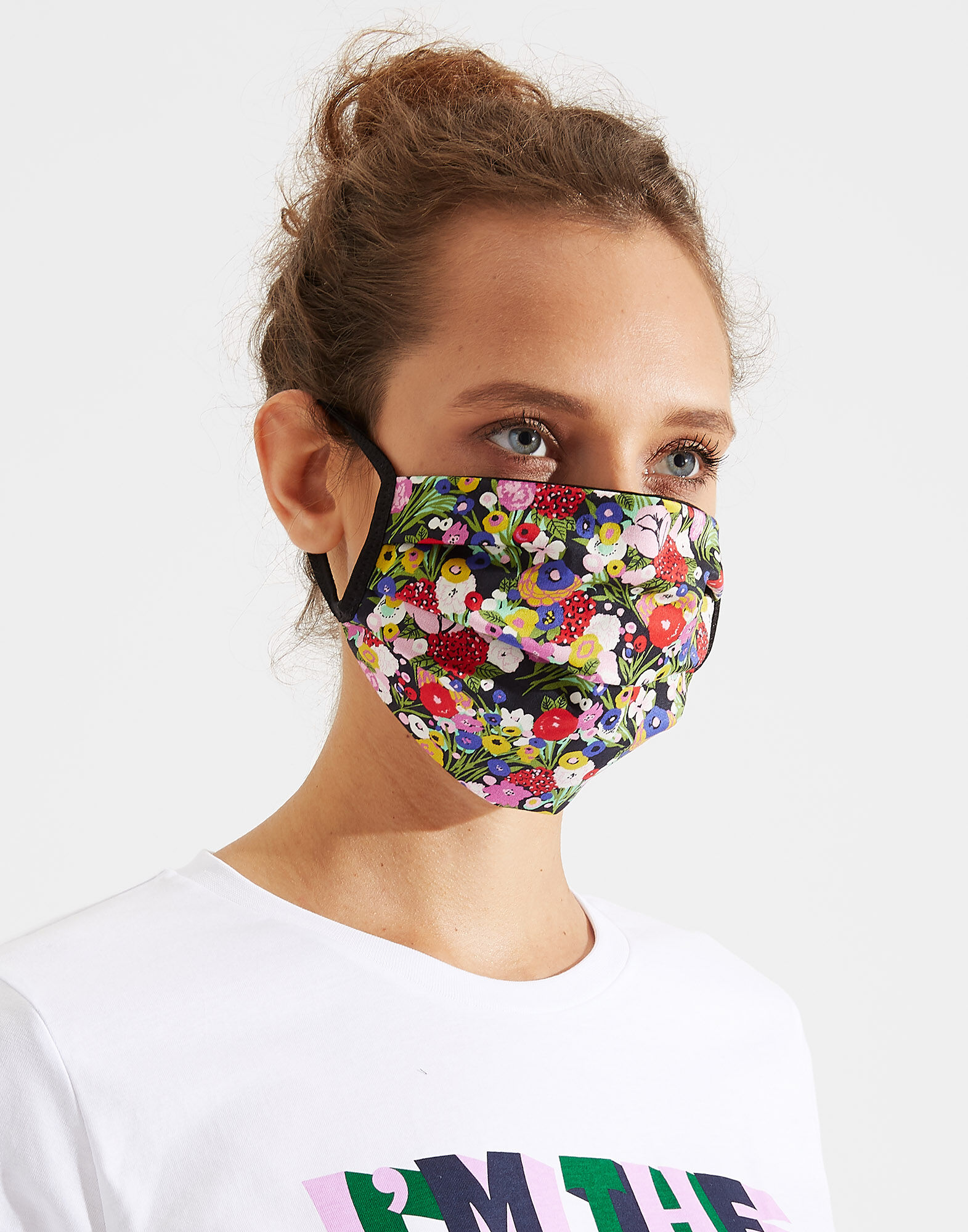 LaDoubleJ Mask Set of Three Multicolor MAS0001COT006LDJ0001