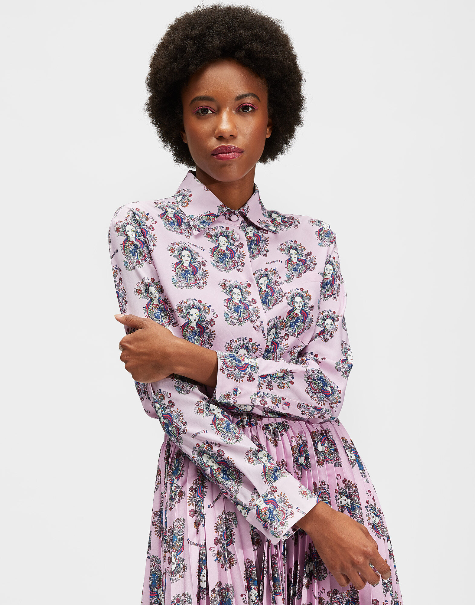 LaDoubleJ Boy Shirt Mini Demeter SHI0001VIS001DEM0001