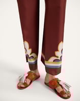 La DoubleJ Sandy Slides La DoubleJ Sandy Slides Solid Orange SHO0110LEA014SOLIDOR02