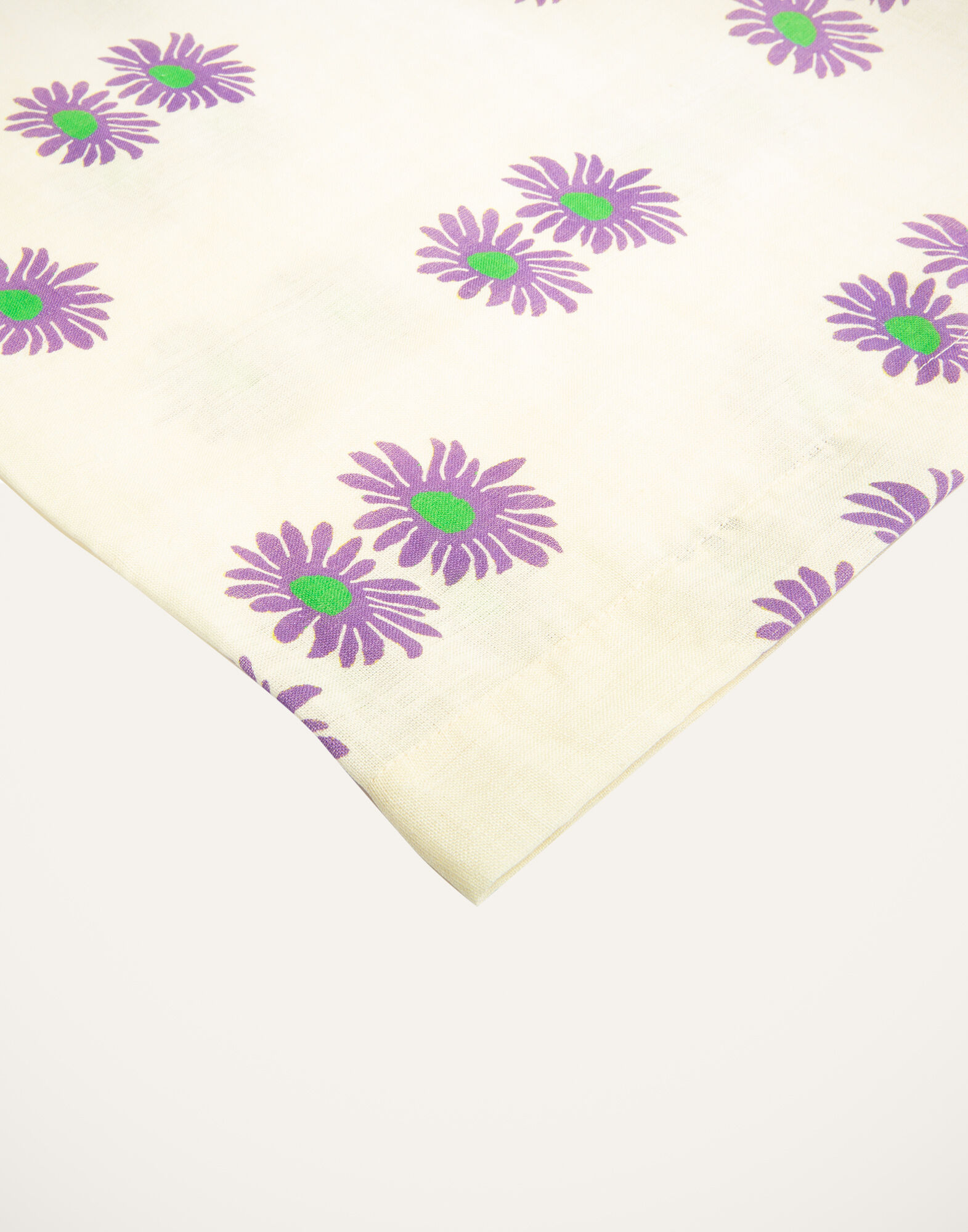 La DoubleJ Small Tablecloth Margherita Viola TBC0001LIN001MRG0004