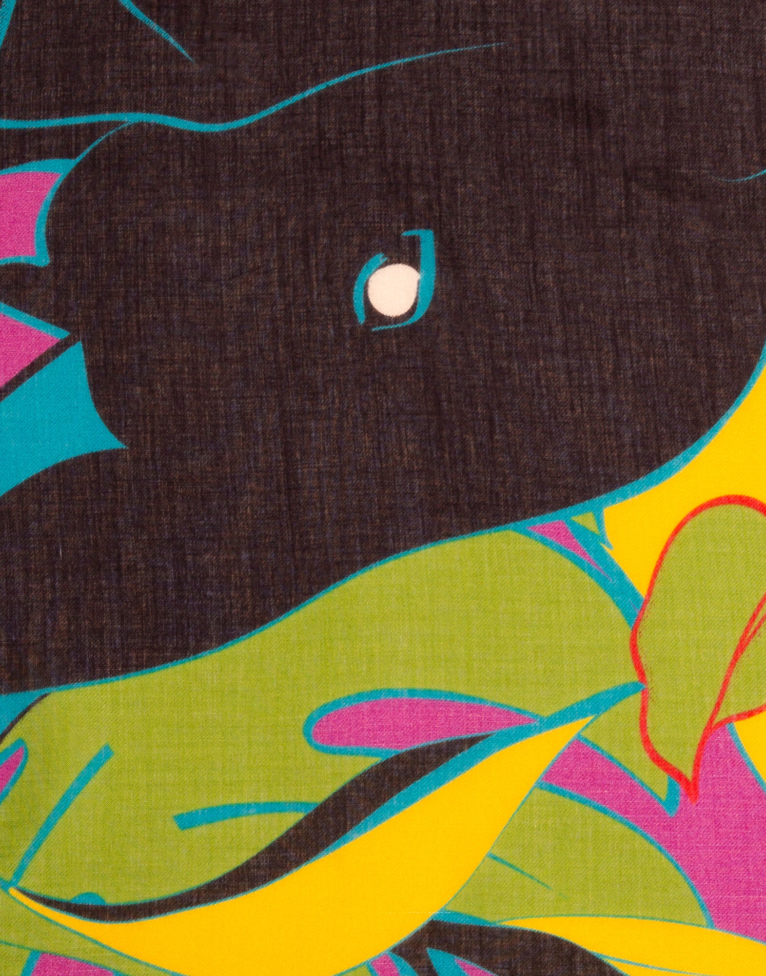 LaDoubleJ Square Scarf Elefante SCA0006MOC001ELE0001