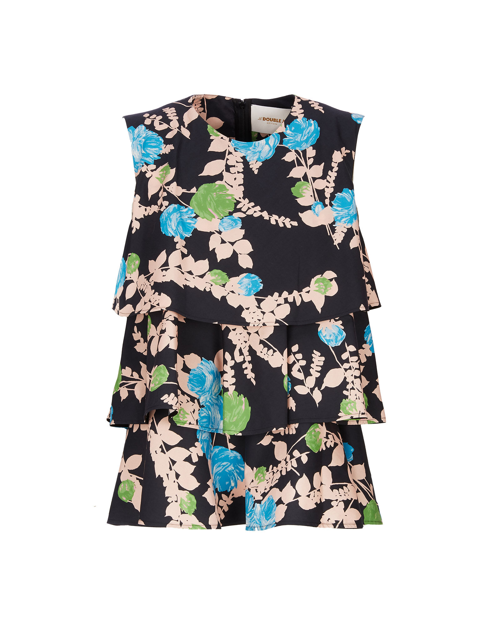 LaDoubleJ Tosca Top Winter Rose Nero TOP0018COT001WTR0003