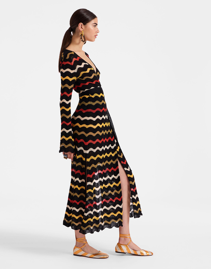 La DoubleJ Zephyr Dress La DoubleJ Zephyr Dress Black DRE0727KNI112VA247BL01