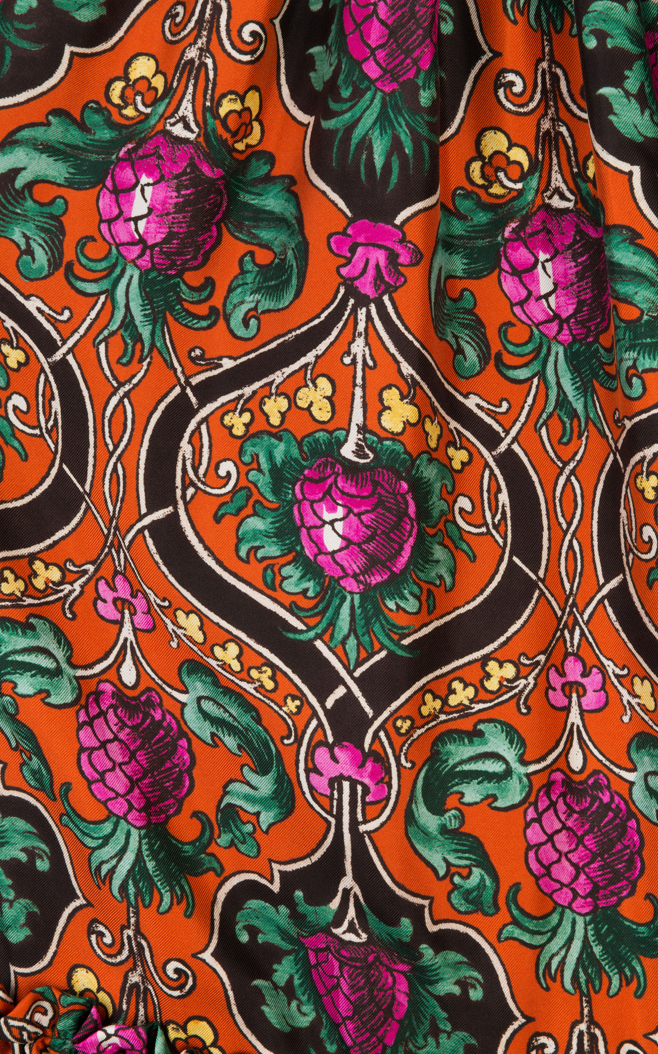 LaDoubleJ Casati Dress Ananas Arancio DRE0046SIL001ANA0002