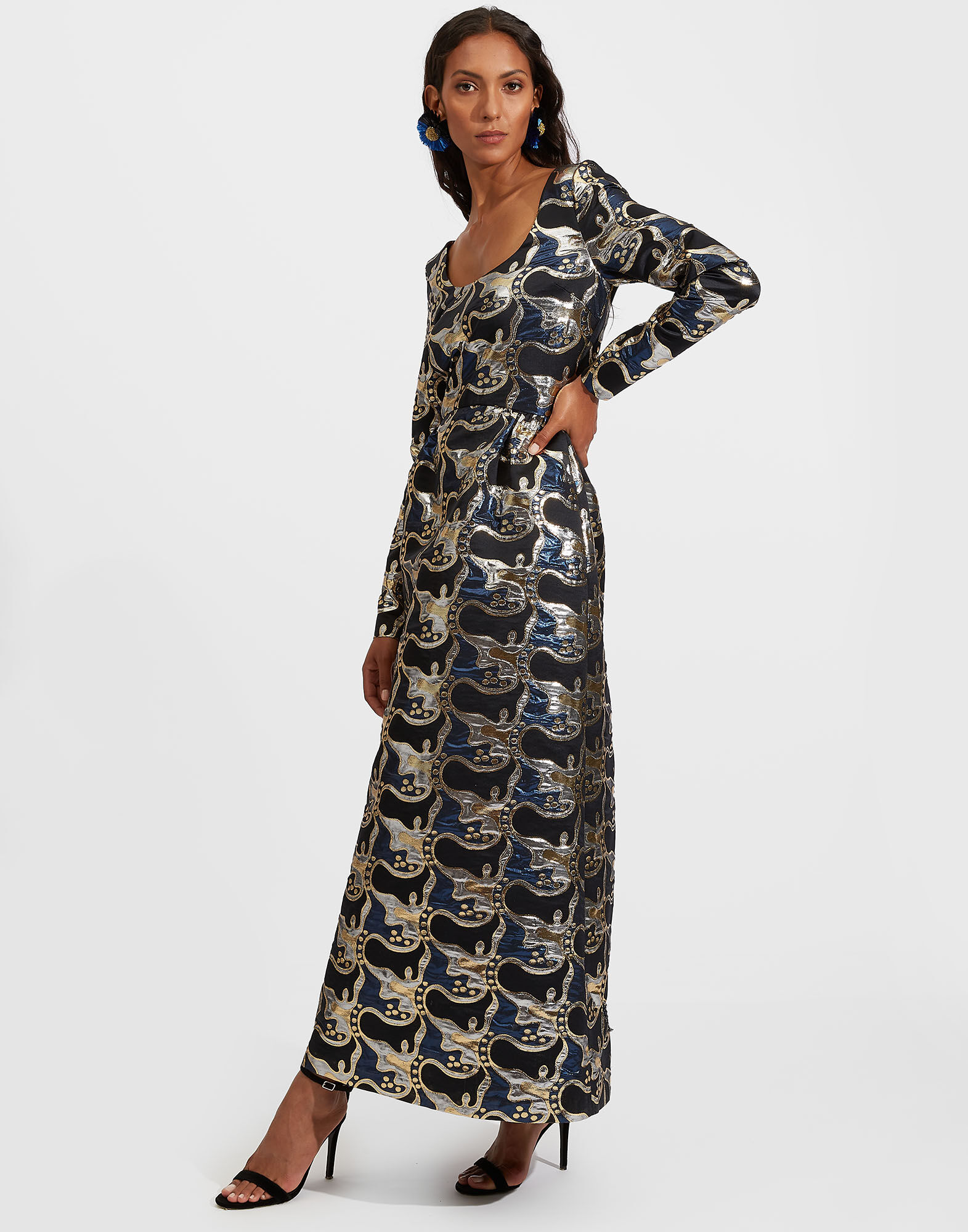 La DoubleJ Cheer Dress Spritz Blu DRE0431JAC040SPR0002