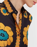 La DoubleJ Boy Shirt La DoubleJ Boy Shirt Daisychain Placée Orange SHI0040SIL006ROP04OR02