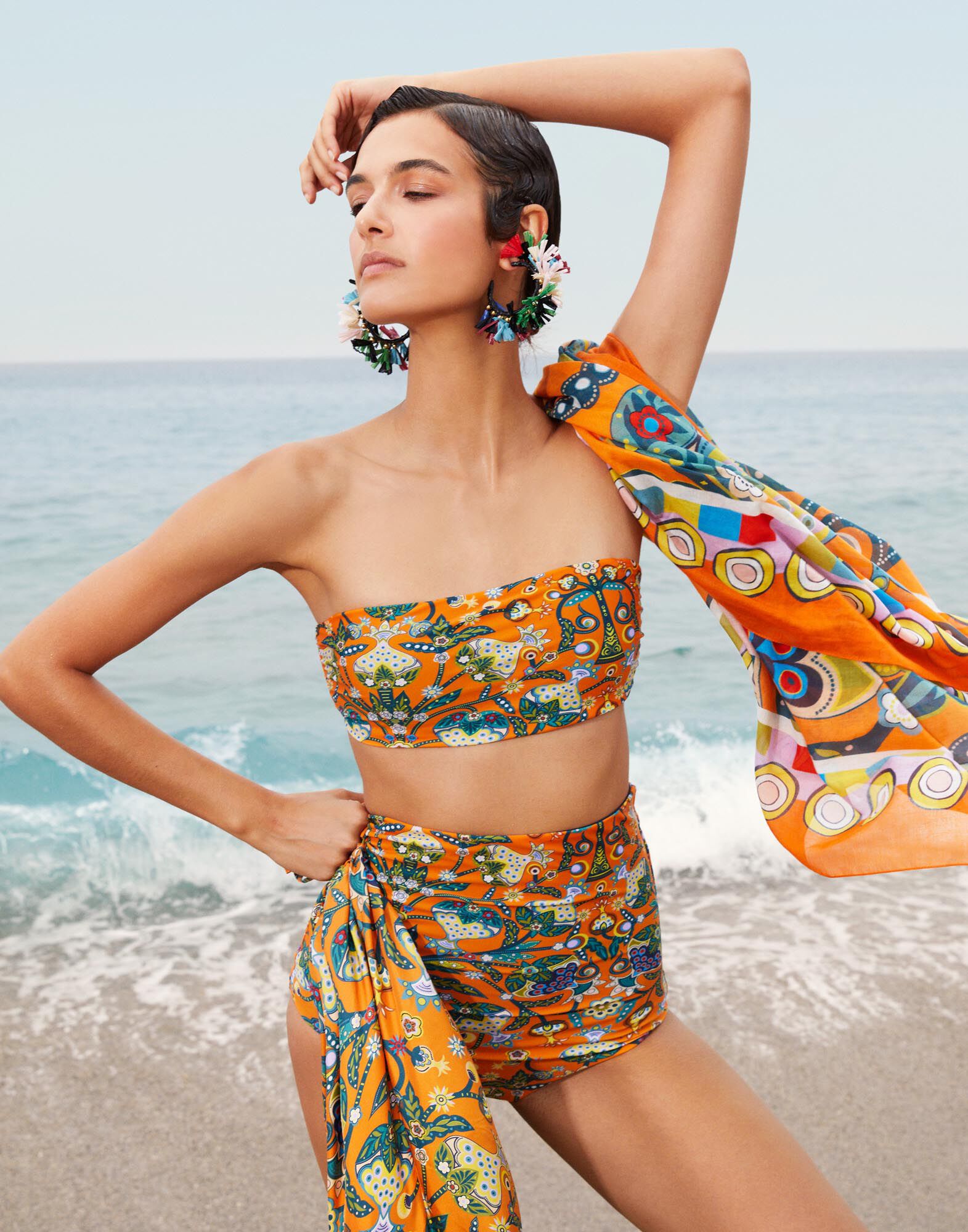 LaDoubleJ Giga Brief Tree Of Life Arancio SWI0031LYC001TFL0004