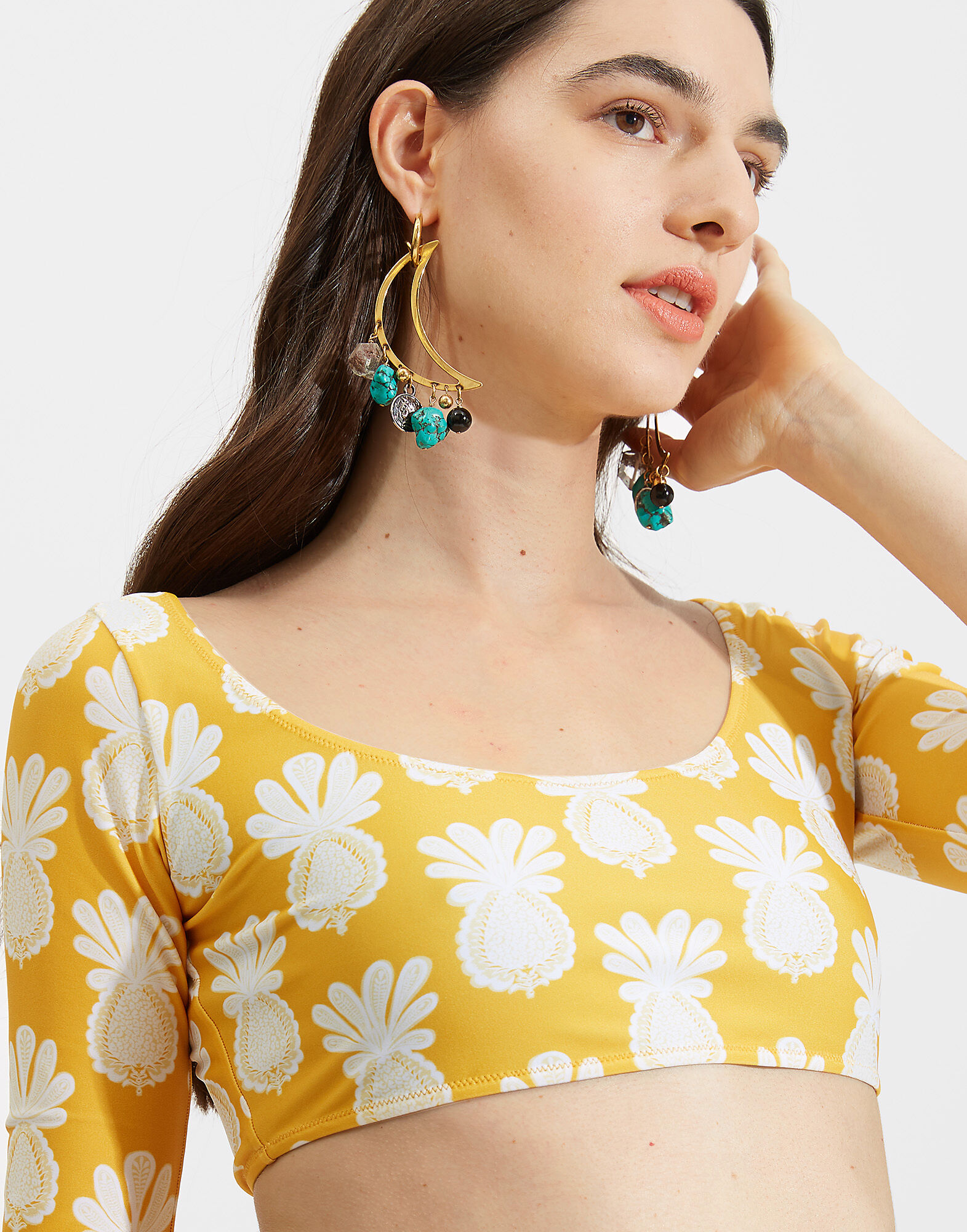 LaDoubleJ Portofino Top Pineapple SWI0015LYC001PNP0003