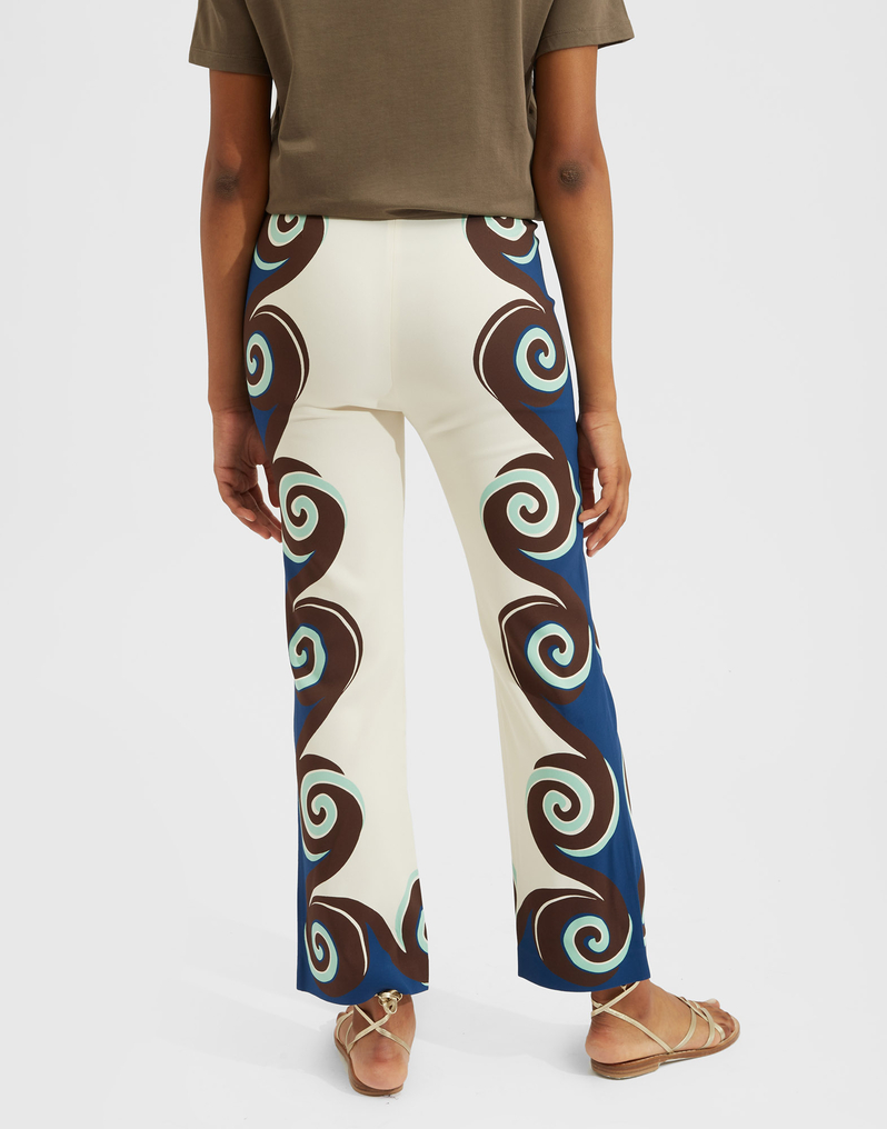 La DoubleJ Stretch Pants La DoubleJ Stretch Pants Stucco Placée Ivory TRO0054VIS011STU01WH04