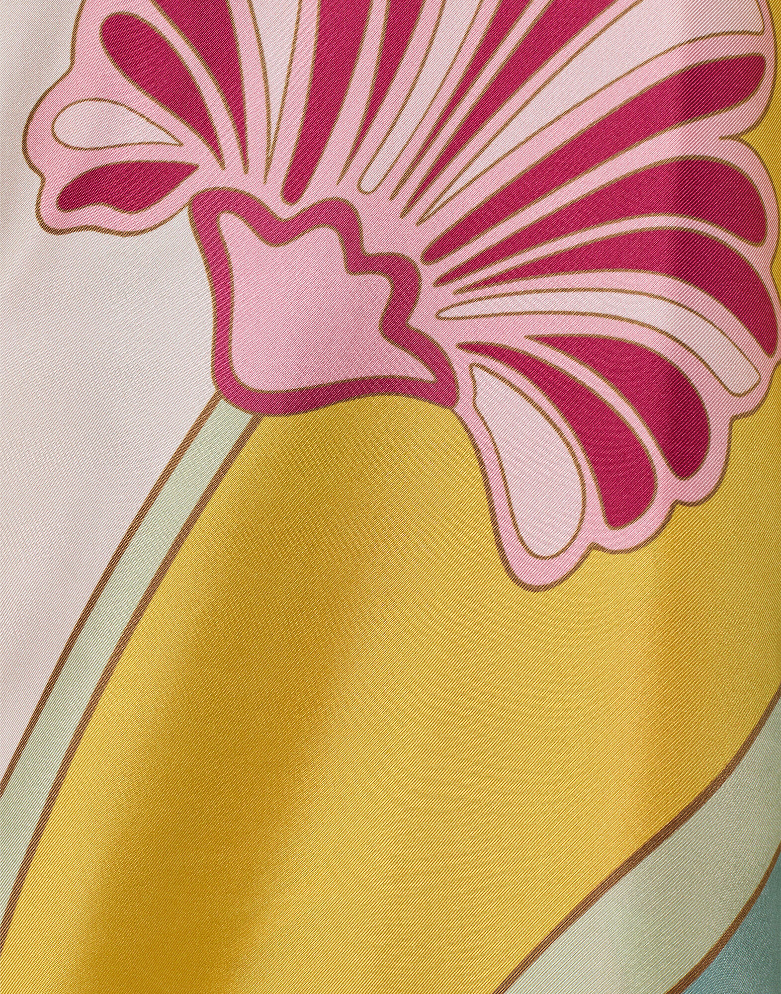 La DoubleJ Magnifico Dress Tulip Plac&eacute;e Green DRE0232SIL001TUL07GR02