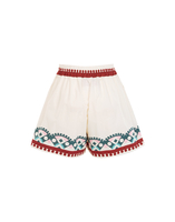 La DoubleJ Pull-Up Shorts La DoubleJ Pull-Up Shorts Ruote Placée TRO0060COT015RUO0007