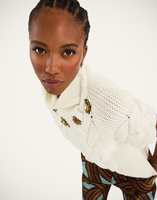 La DoubleJ Portrait Top La DoubleJ Portrait Top Solid Ivory PUL0204KNI120VA271WH04